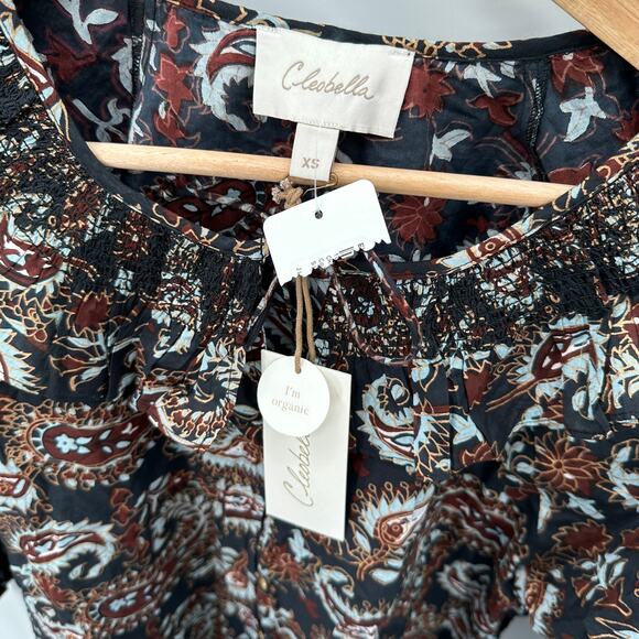 CLEOBELLA NWT Evereve Jillian Organic Cotton Long Sleeve Blouse // XS - Picture 9 of 14